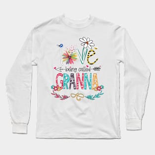 Love Being Called Granna Happy Mother's Day Long Sleeve T-Shirt